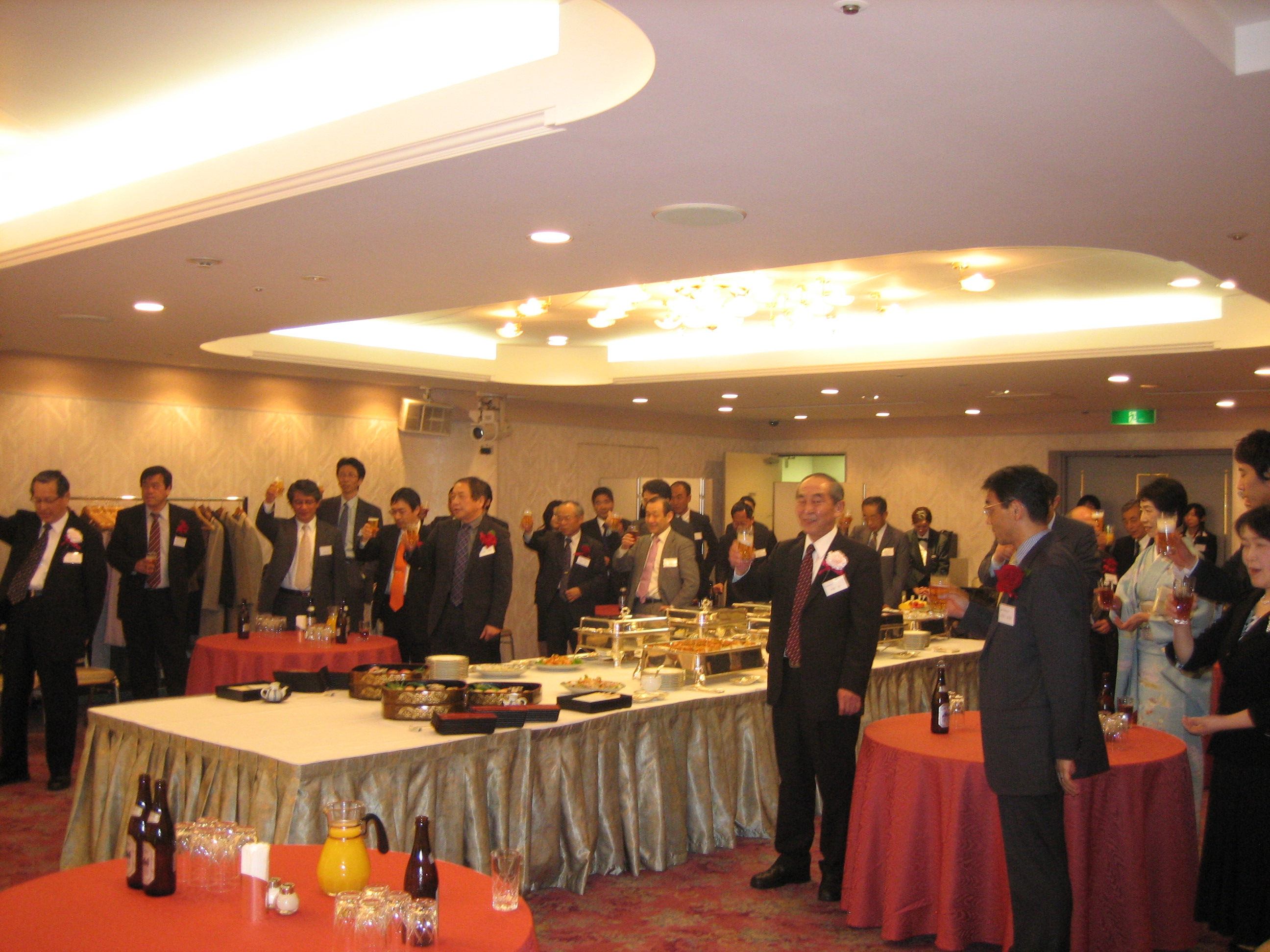 Congratulation Party of new Fellows in 2008