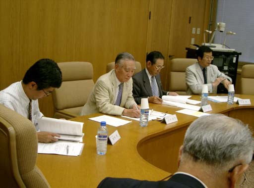View of Council Committee Meeting