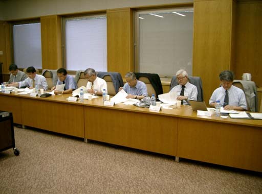 View of Council Committee Meeting